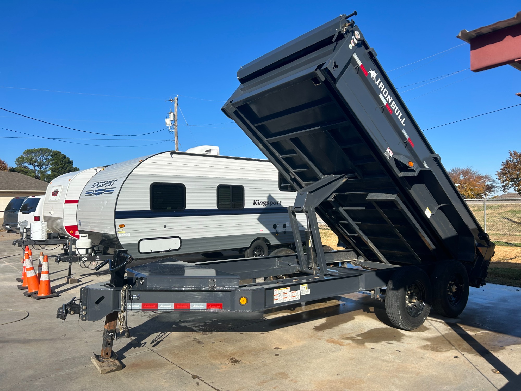 photo of 2022 IRONBULL DUMP TRAILER 7X14 